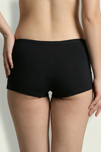 Zivame Medium Rise Full Coverage Boyshorts (Pack of 2) - Black — thumbnail 4